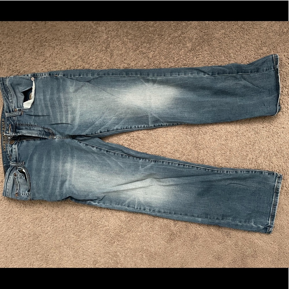 American Eagle Active Flex Blue Jeans - image 1